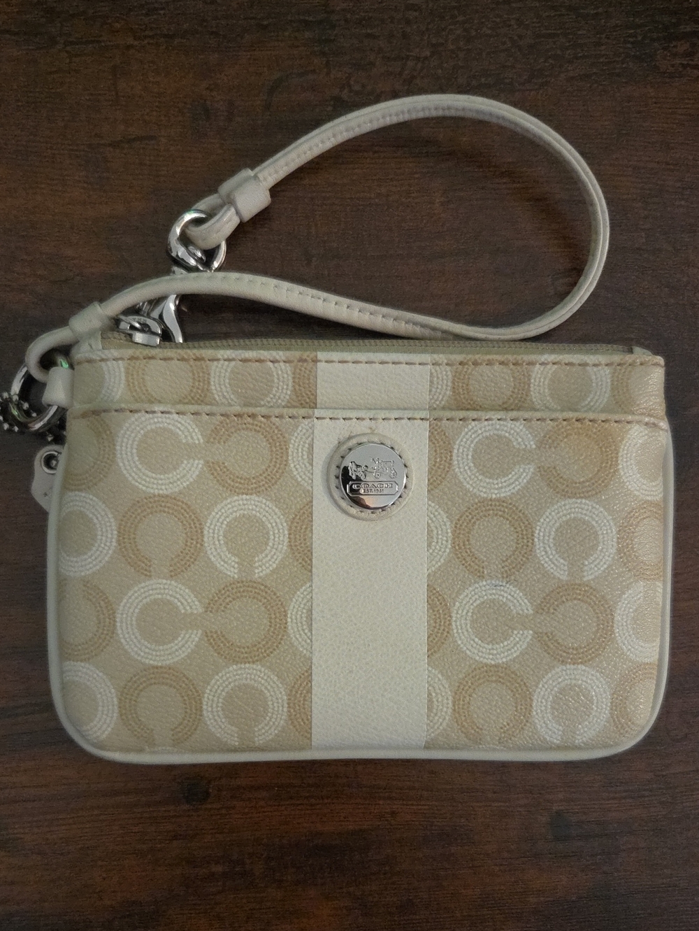Coach Signature C Wristlet
